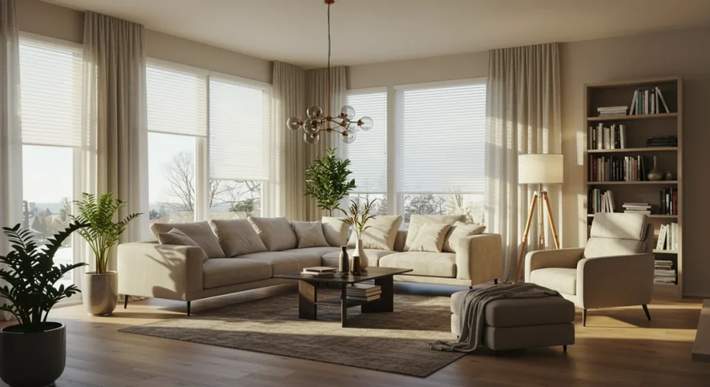 Energy-Efficient Window Treatments: 4 Styles Reducing Heat Loss by 15%