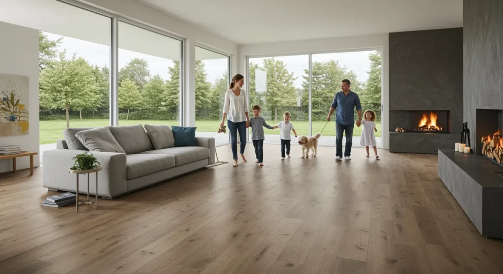 The 6 Most Durable Flooring Options for High-Traffic US Homes (Tested 2 Years)