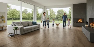 The 6 Most Durable Flooring Options for High-Traffic US Homes (Tested 2 Years)