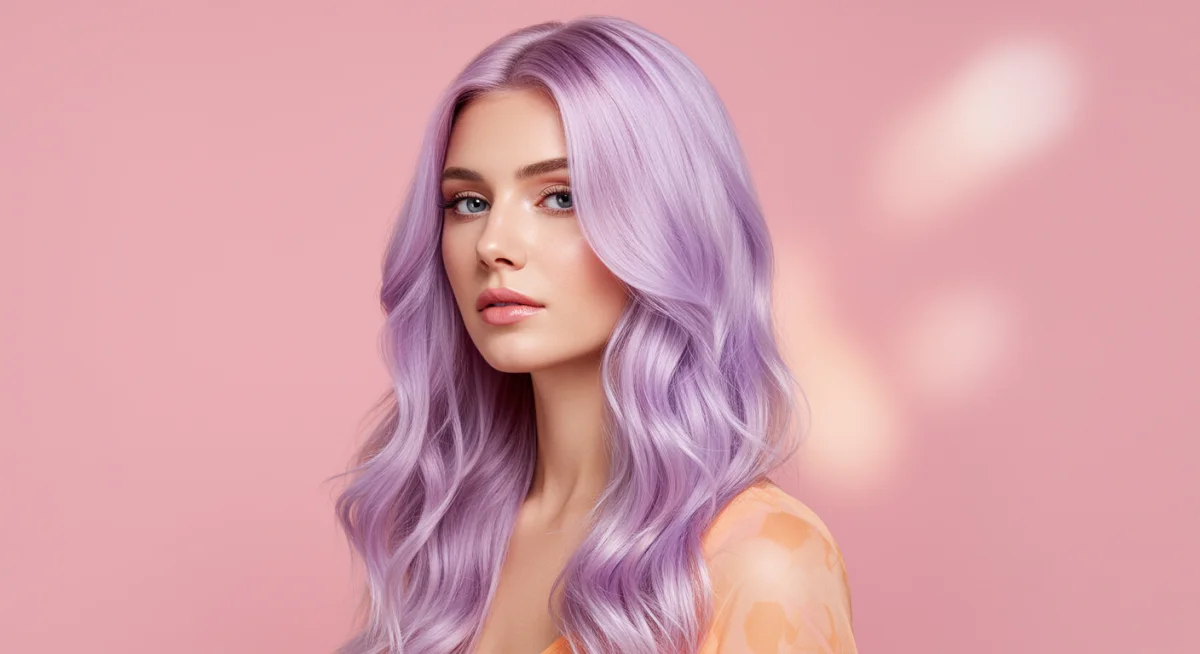 Soft pastel lavender hair color trend for Summer 2026
